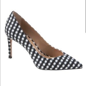 Banana Republic Madison 12 hour Gingham Pump